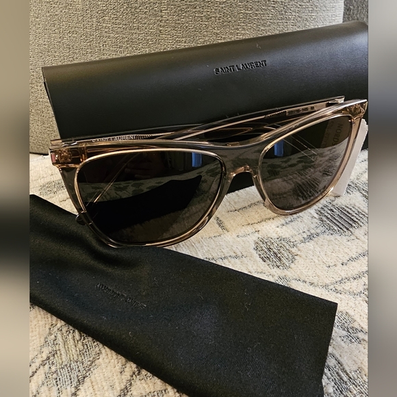 Saint Laurent Cat Eye Sunglasses NWT - Picture 3 of 11